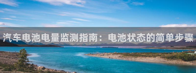 优发国际注册平台官网：汽车电池电量监测指